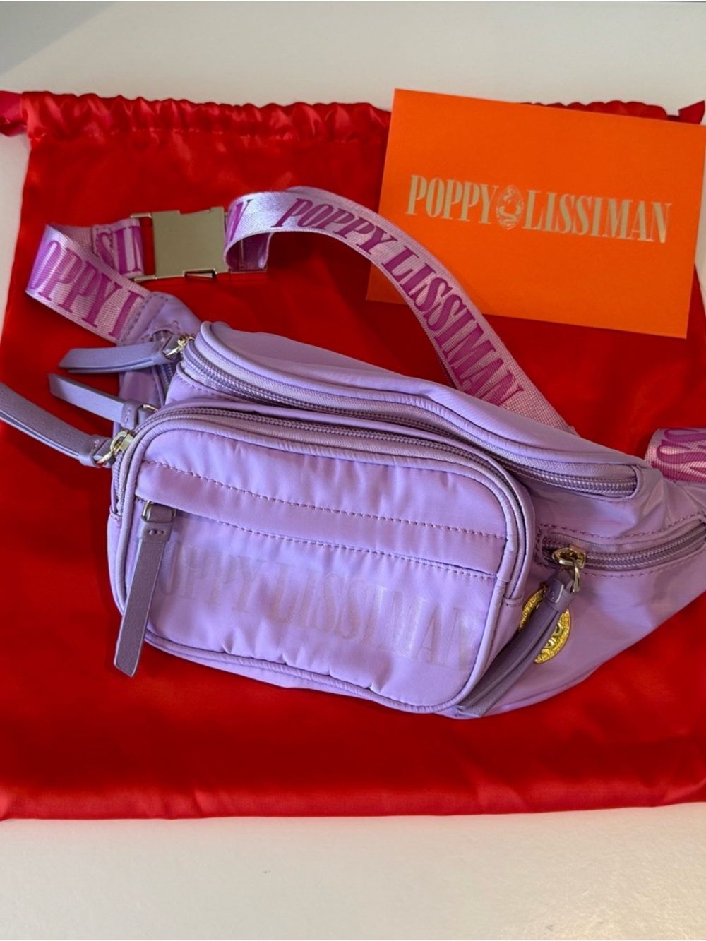 LIKE NEW - Poppy Lissiman - Malibu waist-bag - purple